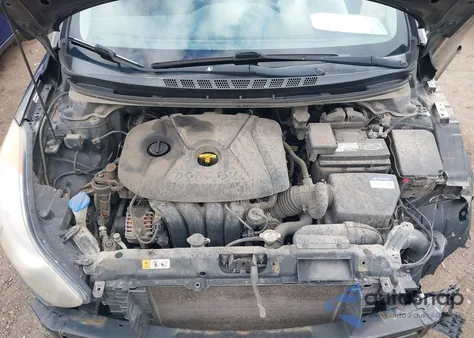 2013 Hyundai Elantra Gls from USA, damaged, VIN KMHDH4AE7DU016704